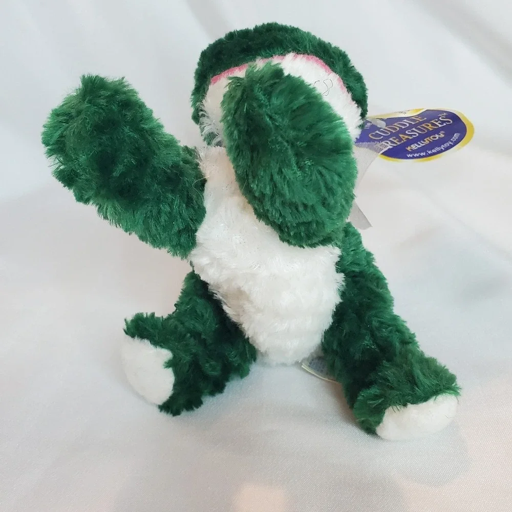 Kellytoy‎ Cuddle Treasures Frog Plush Small Green
